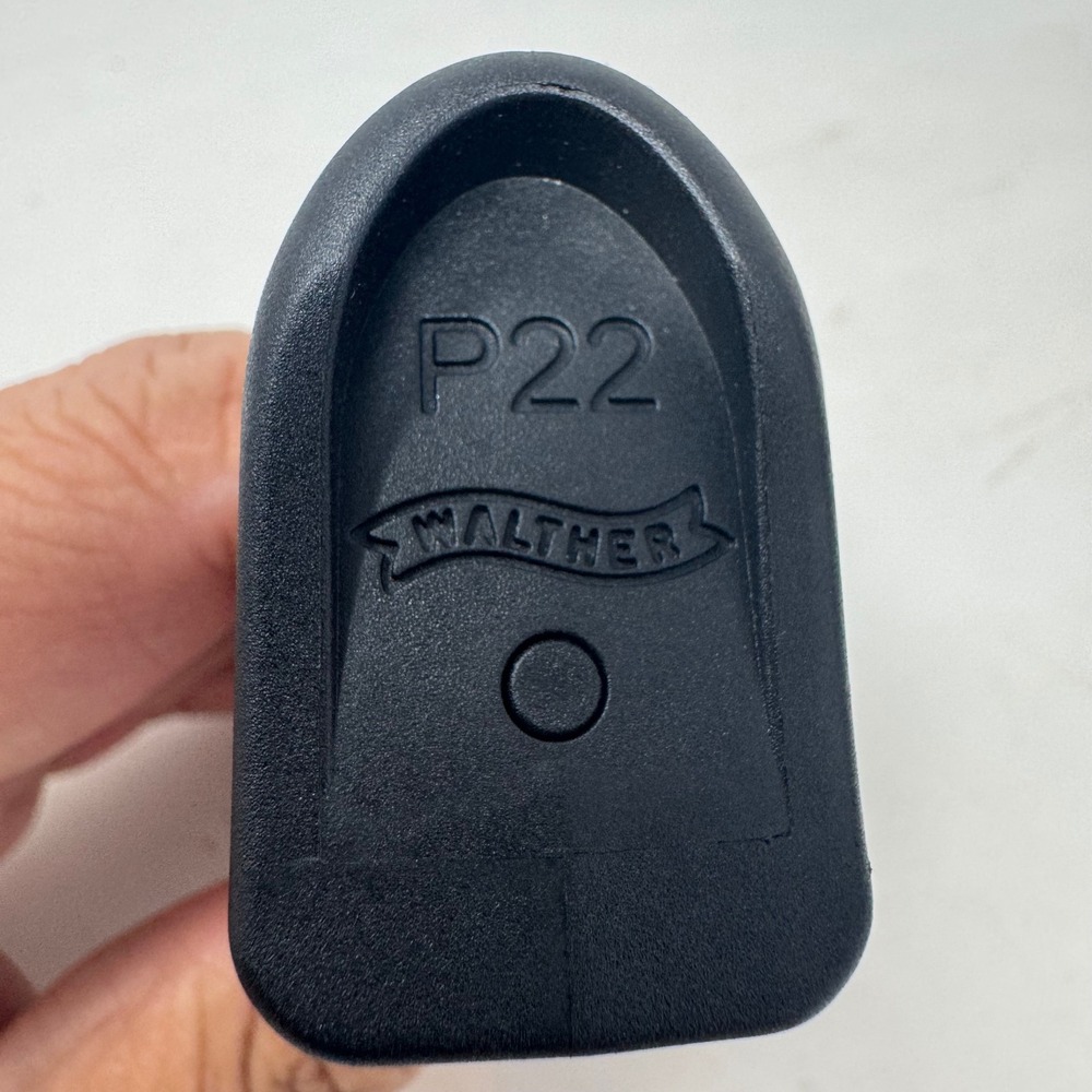 Walther P22 Magazine .22 LR 10 Round Stainless Steel with Finger Rest 2659344A - Picture 6 of 6